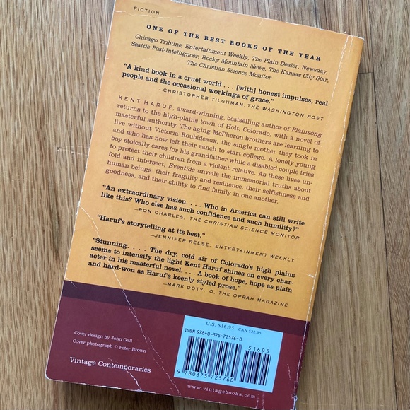 3 For $10 ๐ Eventide by Kent Haruf Book 2 of 3 in series | Paperback Fiction - Picture 2 of 4